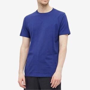 Norse Projects Deep Blue Short Sleeve Tee